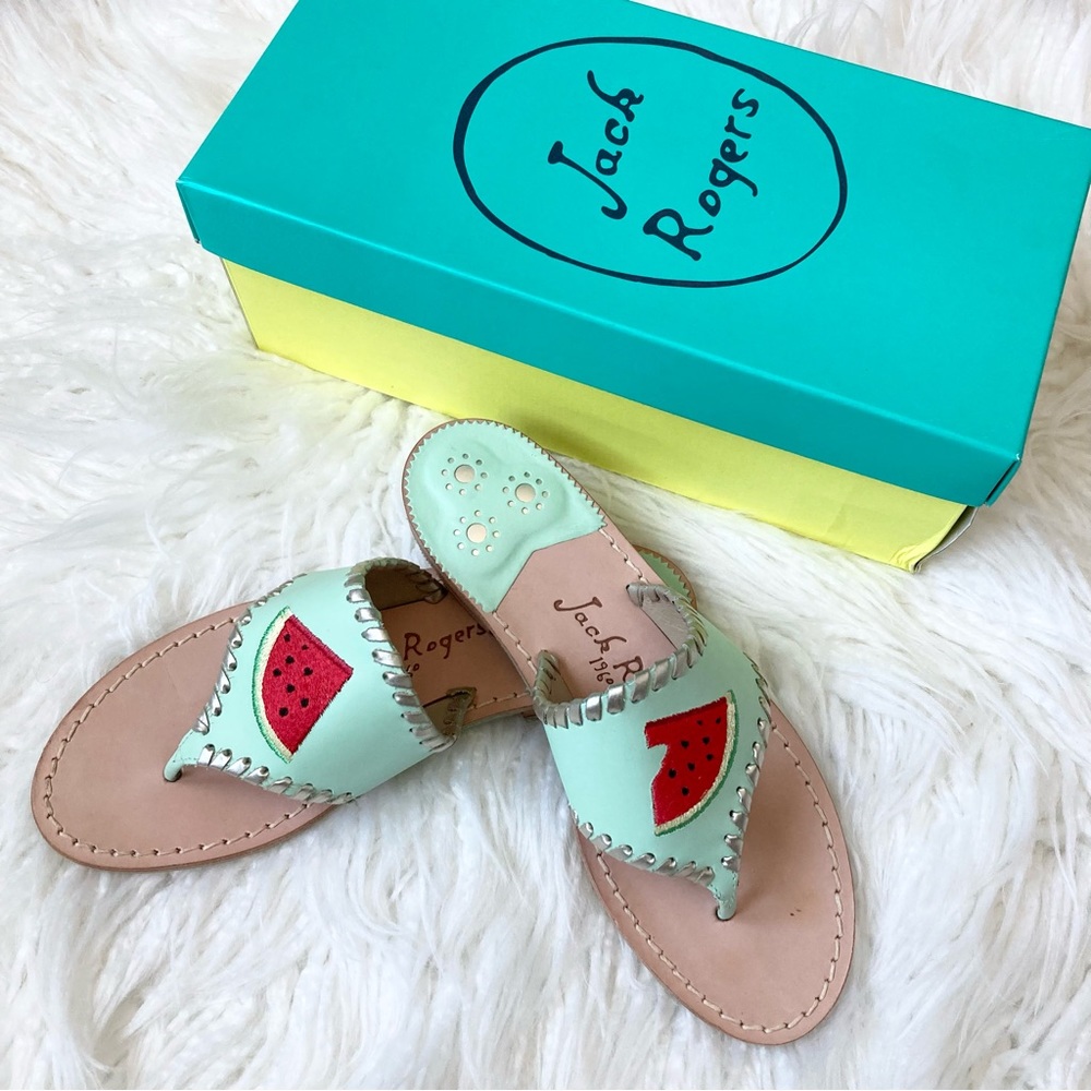 Mint Watermelon Sandals